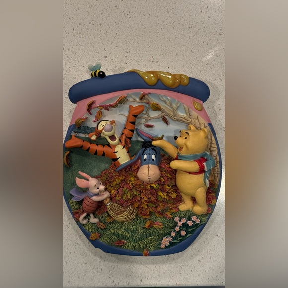 The Bradford Exchange Other - The Bradford Exchange Pooh's Hunny Pot Adventures Plaque